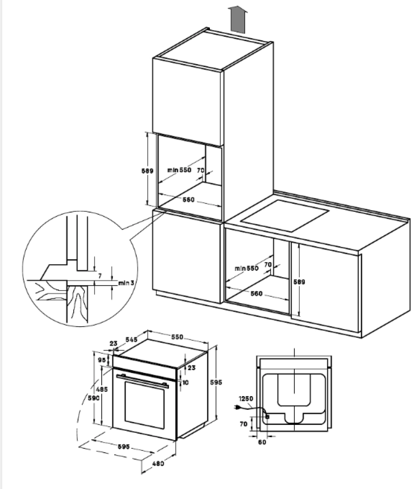 Духовой шкаф VARD VOE442HB