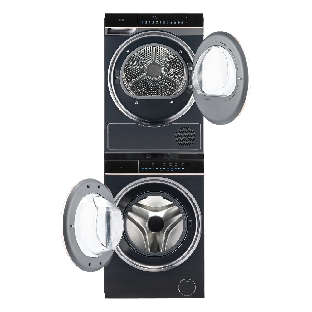 Комплект: Стиральная машина VARD VWF514B + Сушильная машина VARD VTH61B + Соединительный комплект VSK3