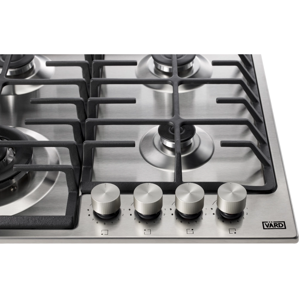Газовая варочная панель на металле VARD VHGS6434X