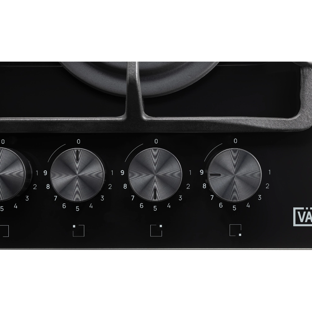 Газовая варочная панель на стекле VARD VHLS6434K