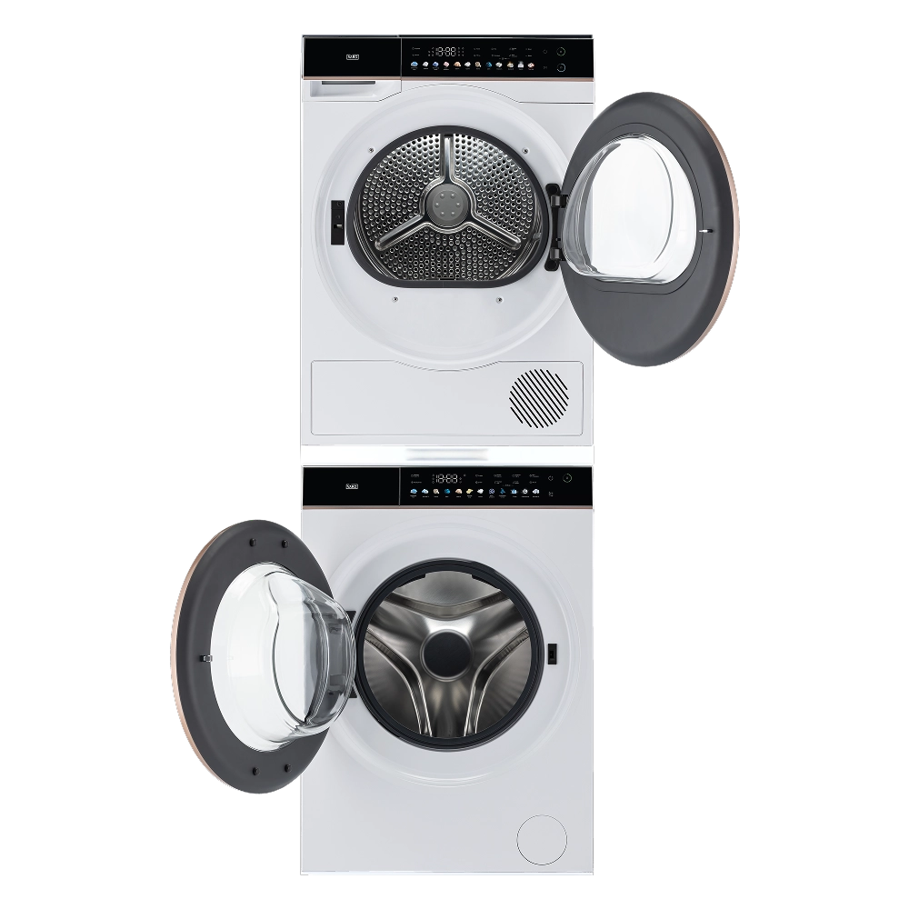 Комплект: Стиральная машина VARD VWF514 + Сушильная машина VTH61 + Соединительный комплект VSK2