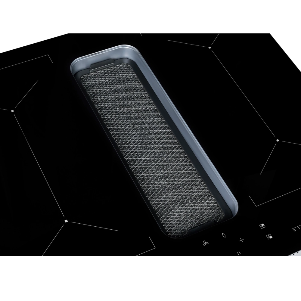 Индукционная варочная панель со встроенной вытяжкой VHH6472B