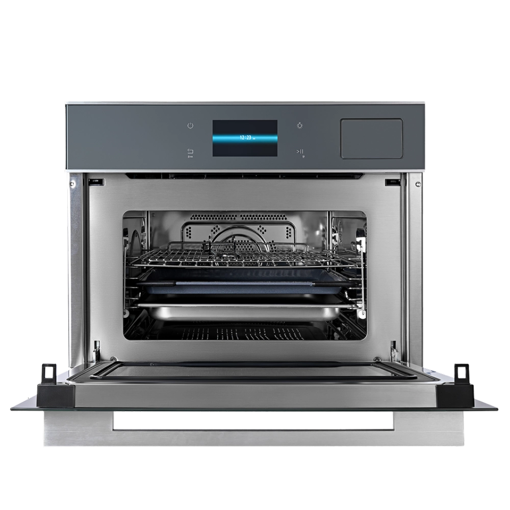 Компактный духовой шкаф VARD VPS681MG с функцией СВЧ и пара