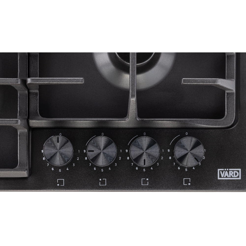Газовая варочная панель на металле VARD VHGS6434K