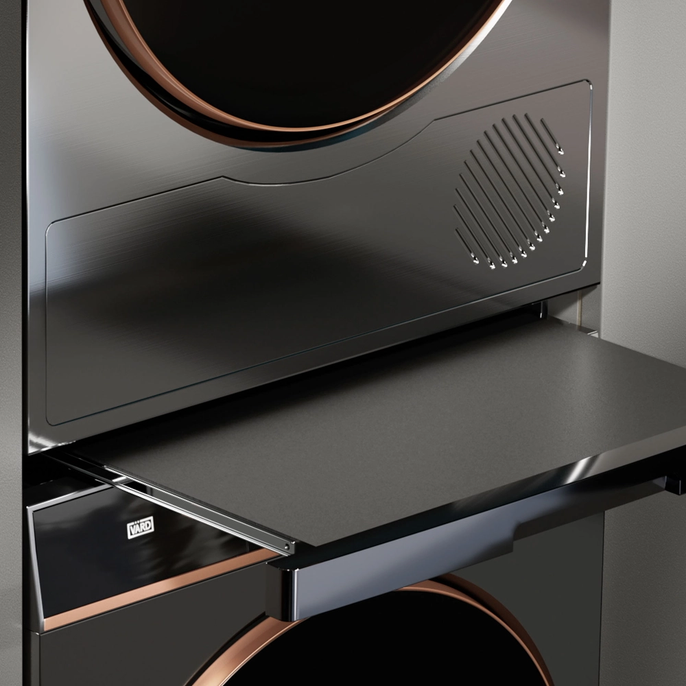 Комплект: Стиральная машина VARD VWF514B + Сушильная машина VARD VTH61B + Соединительный комплект VSK3