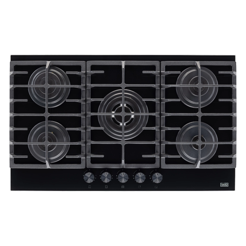 Газовая варочная панель на стекле VARD VHLS9534K