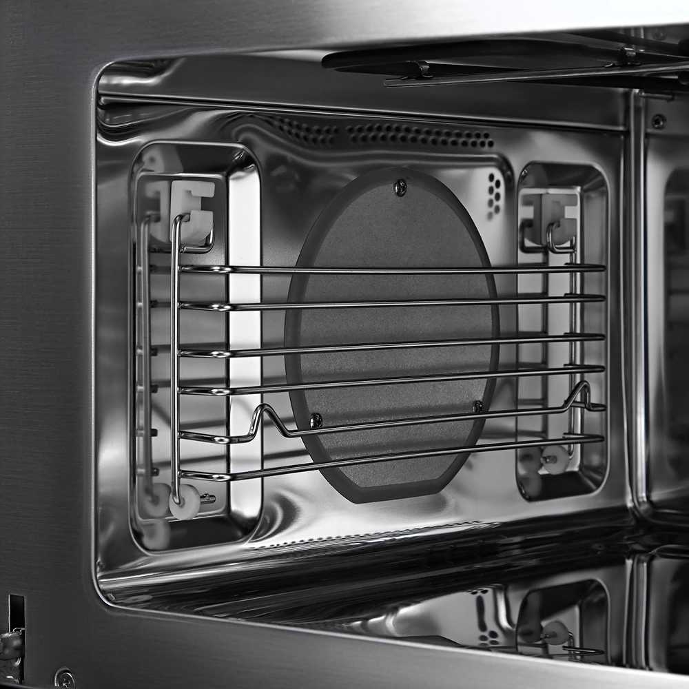 Компактный духовой шкаф VARD VPS681MB с функцией СВЧ и пара