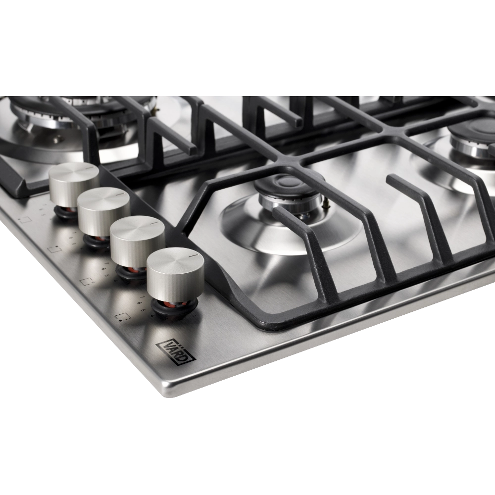 Газовая варочная панель на металле VARD VHGS6434X