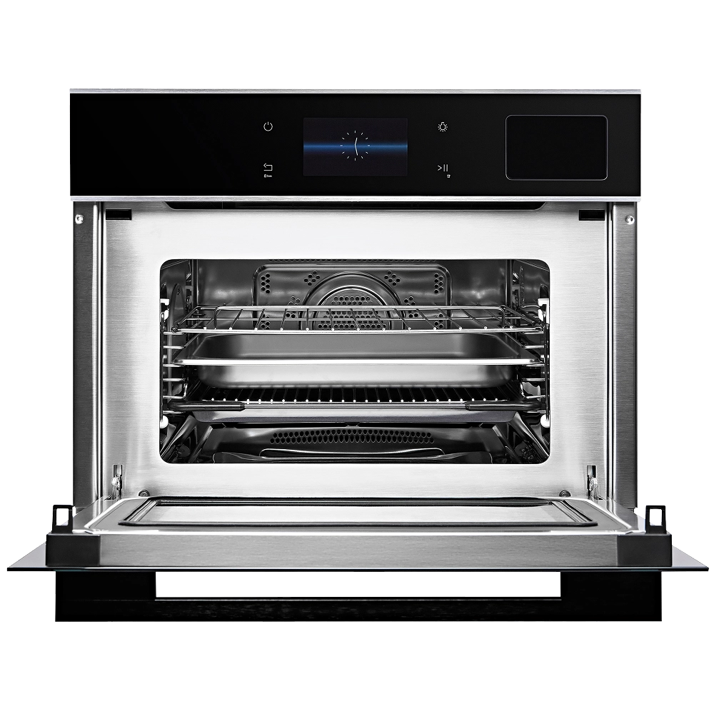 Компактный духовой шкаф VARD VPS681MB с функцией СВЧ и пара