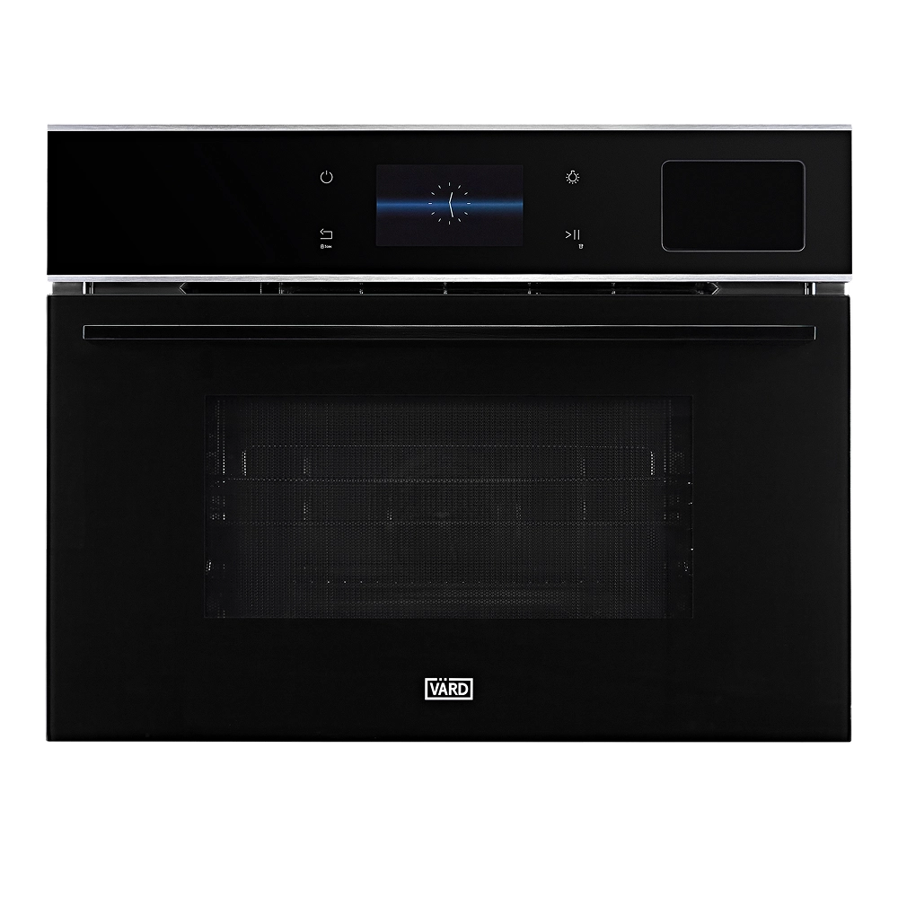Компактный духовой шкаф VARD VPS681MB с функцией СВЧ и пара