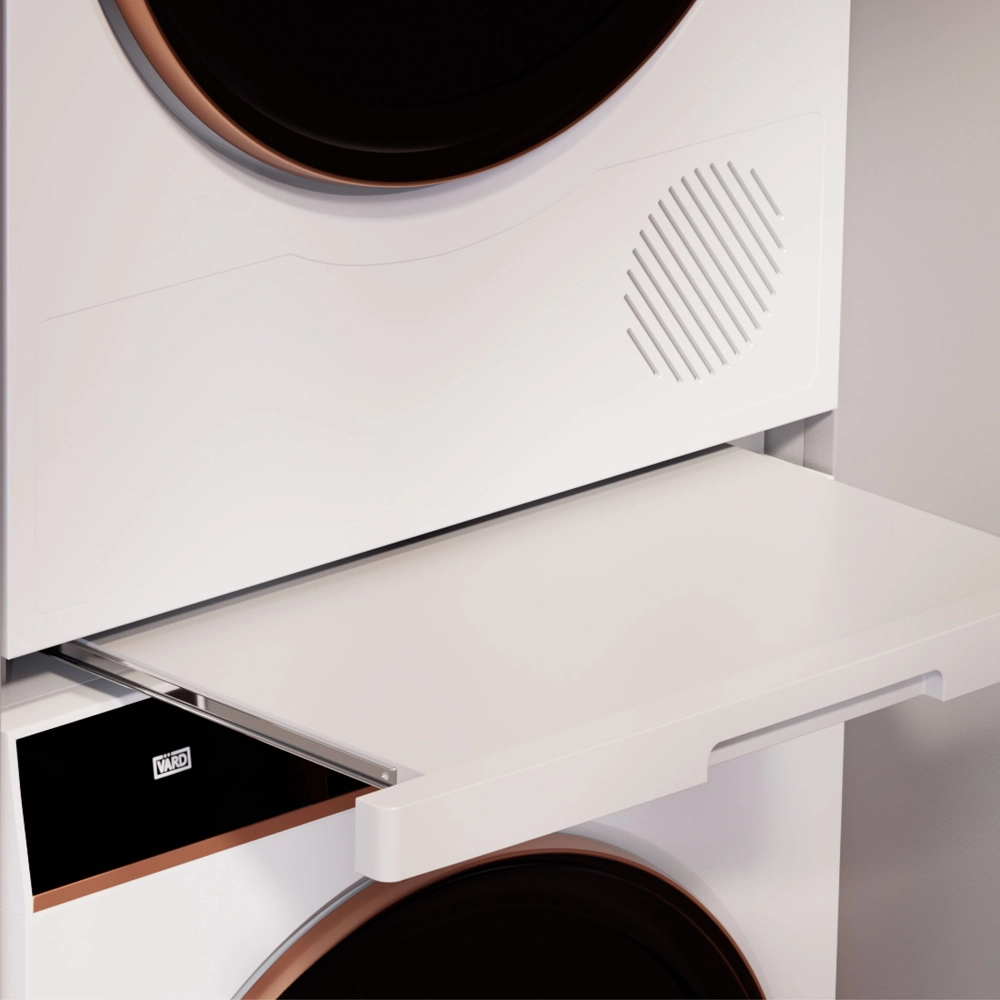 Комплект: Стиральная машина VARD VWF514 + Сушильная машина VTH61 + Соединительный комплект VSK2