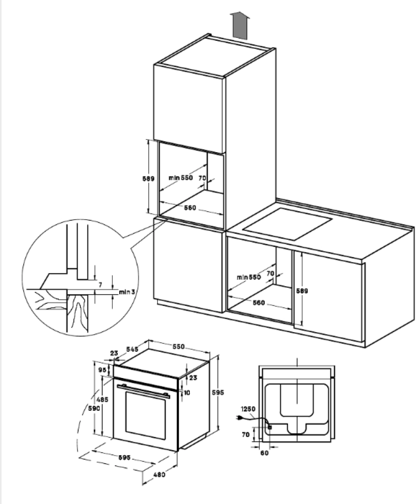 Духовой шкаф VARD VOC444HI