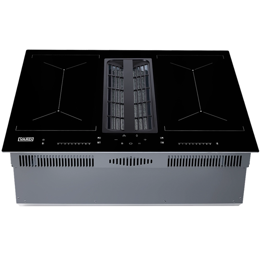 Индукционная варочная панель со встроенной вытяжкой VHH6472B