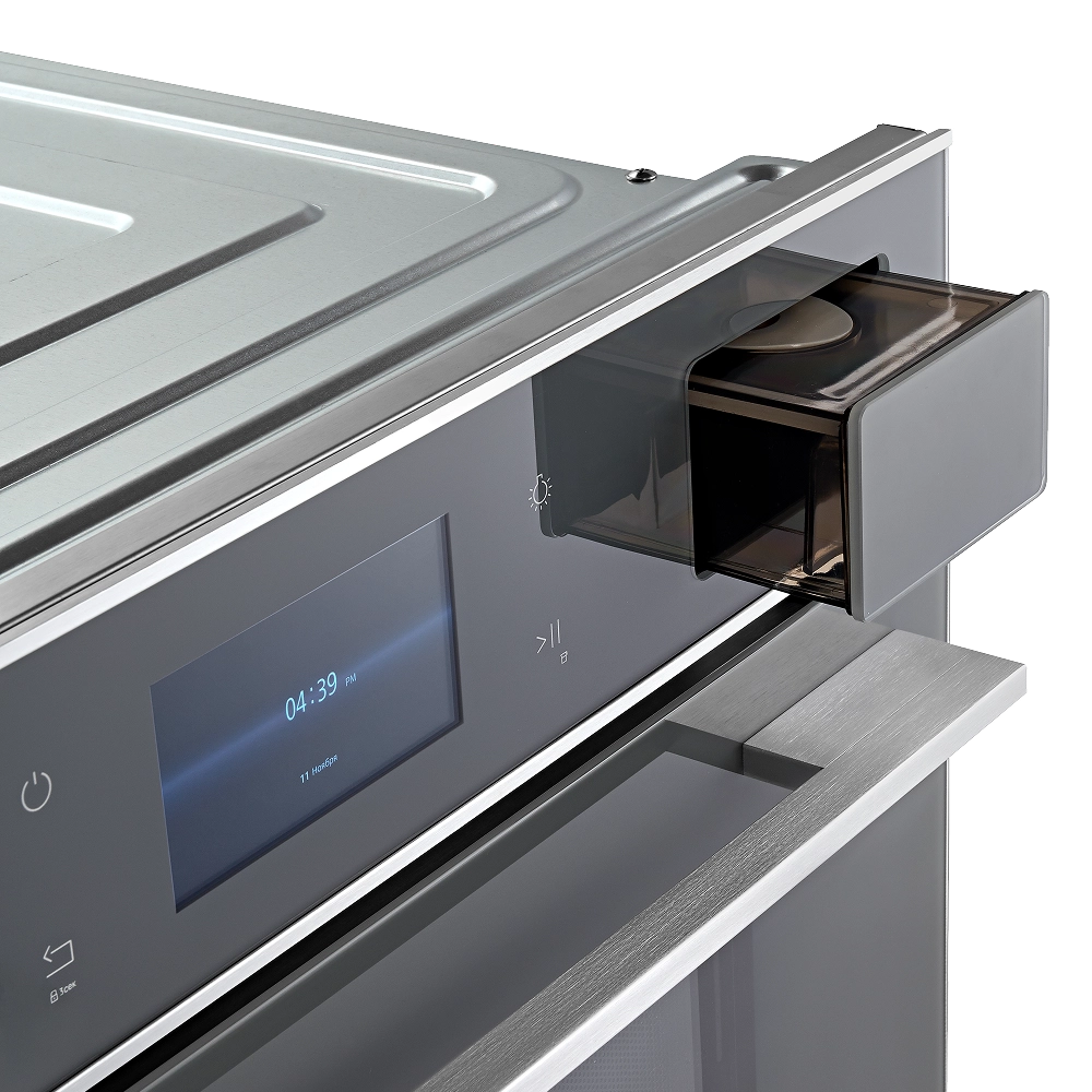 Компактный духовой шкаф VARD VPS681MG с функцией СВЧ и пара